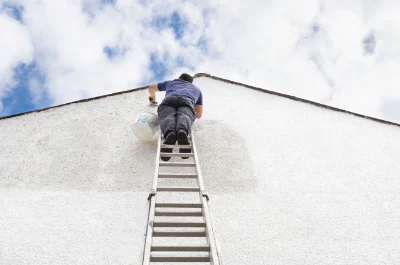 Peinture extérieure à Oyrières — façades et ravalement